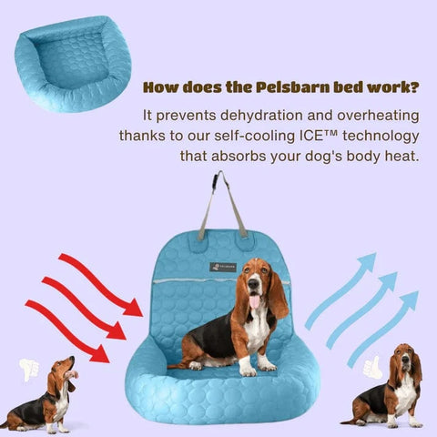 ComfyCool™ Cooling Car Bed