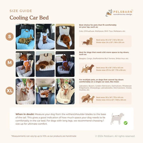 ComfyCool™ Cooling Car Bed